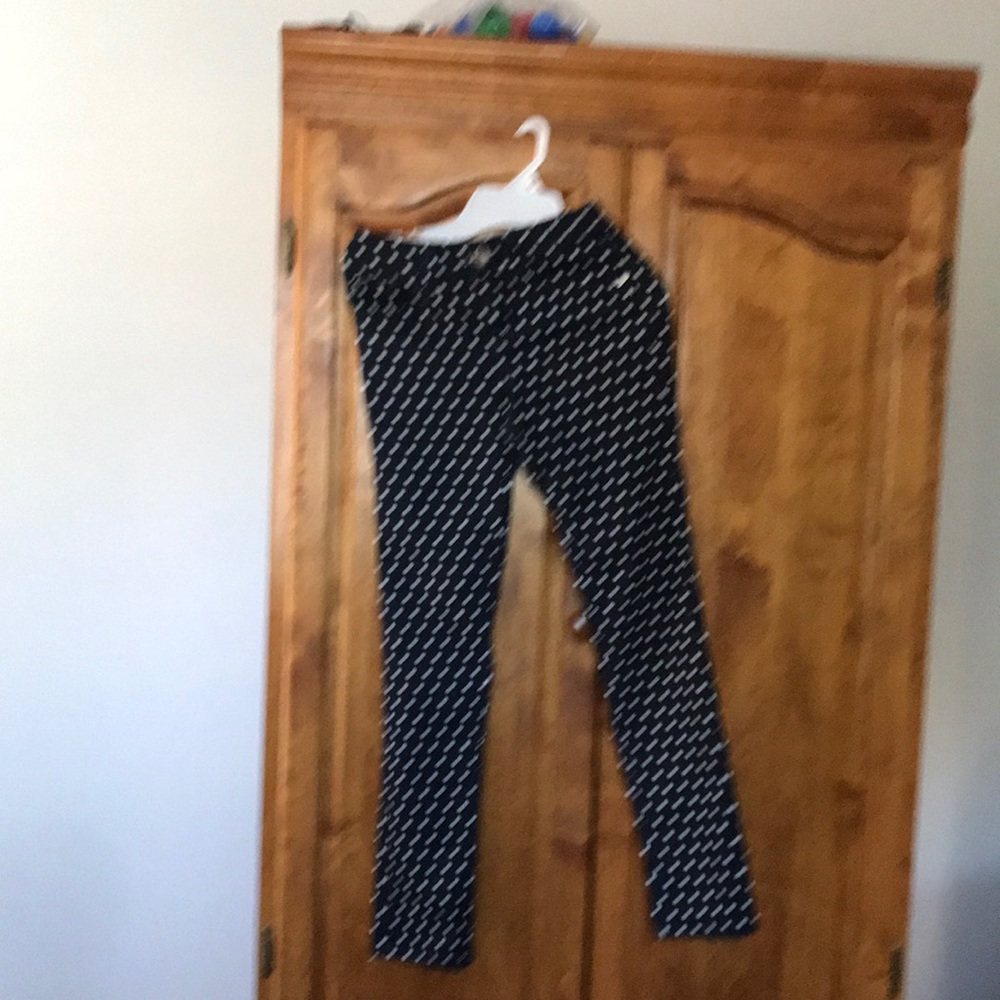 Girls polka dot jeans